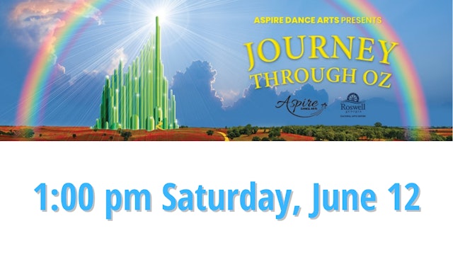 DVD image file for Aspire Dance Arts, 1:00 PM Saturday, June 12, 2021 