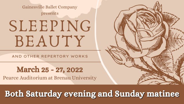 GBC Sleeping Beauty 2022 (All Saturday and Sunday)