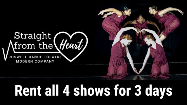 Rent Straight from the Heart: all four shows