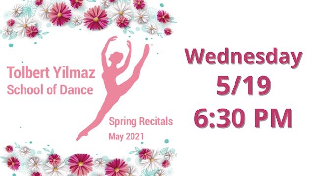 Wednesday 5/19 6:30 PM