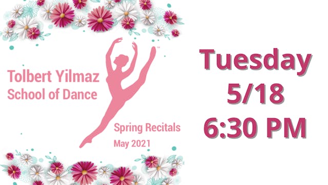 Tuesday 5/18 6:30 PM