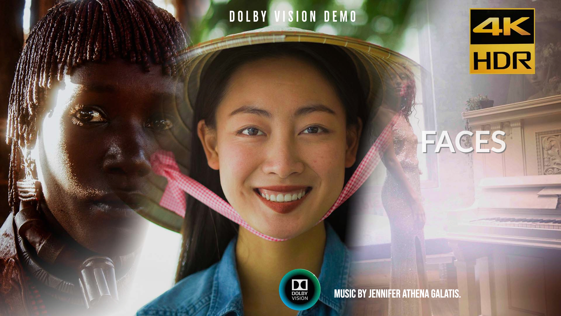 DOLBY VISION "Models & Faces" [4KHDR] SUPERVISION DEMO FOR TVs