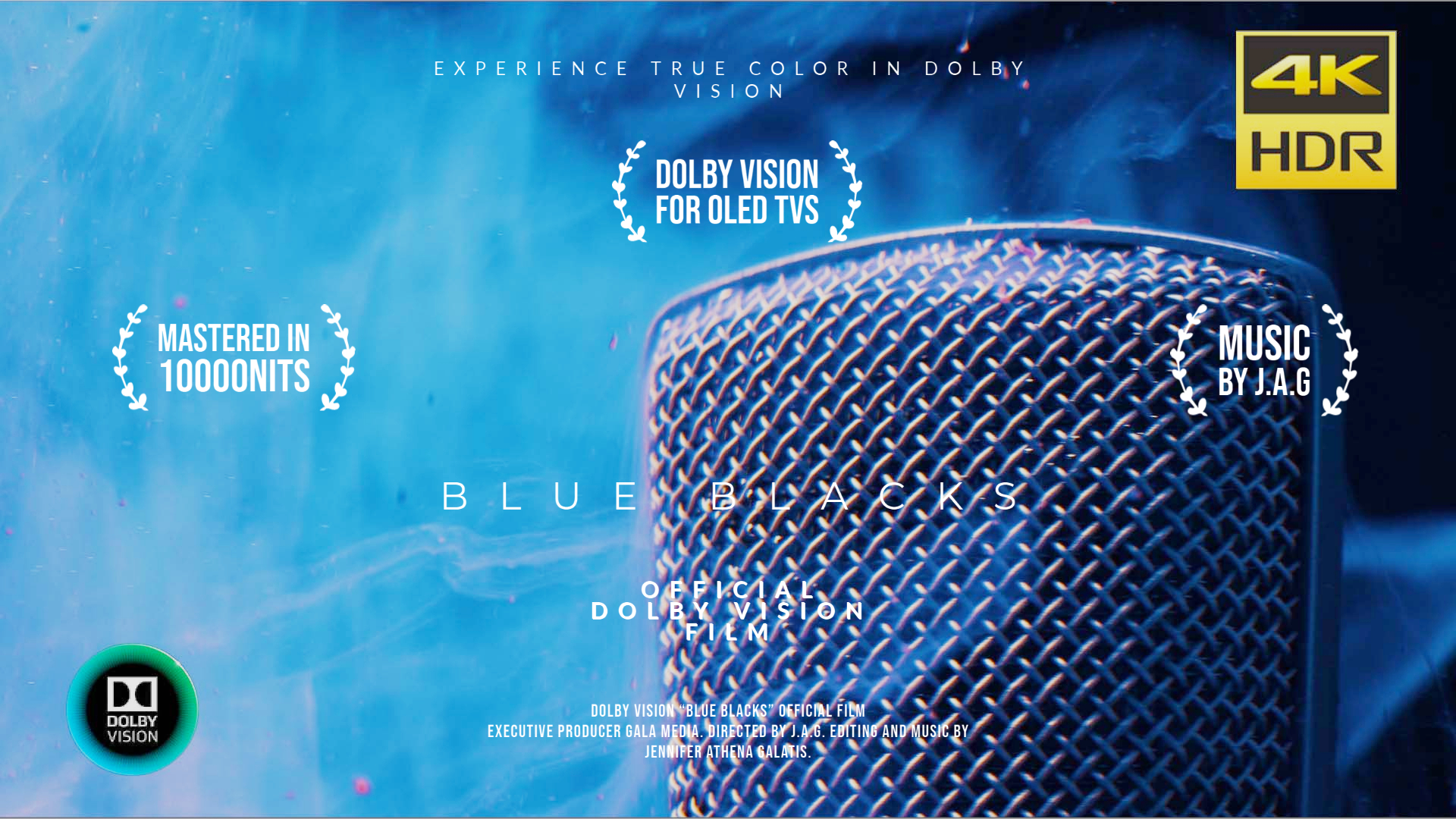 DOLBY VISION (2021) "BLUE BLACK" [4KHDR] PLUS 4000NITS SUPERVISION DEMO