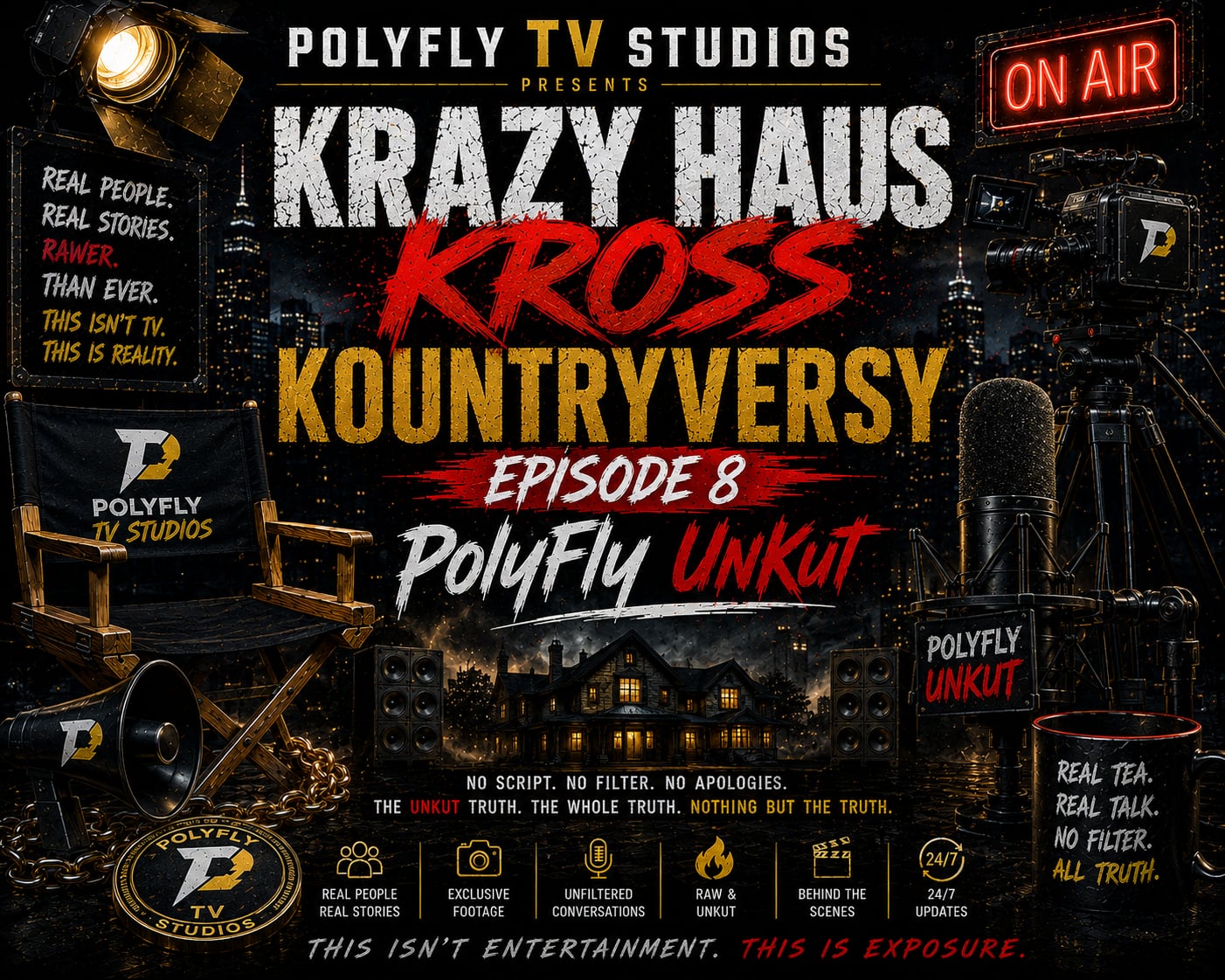 POLYFLY UNKUT | EP. 8 | KRAZY HAUS | KROSS KOUNTRYVERSY