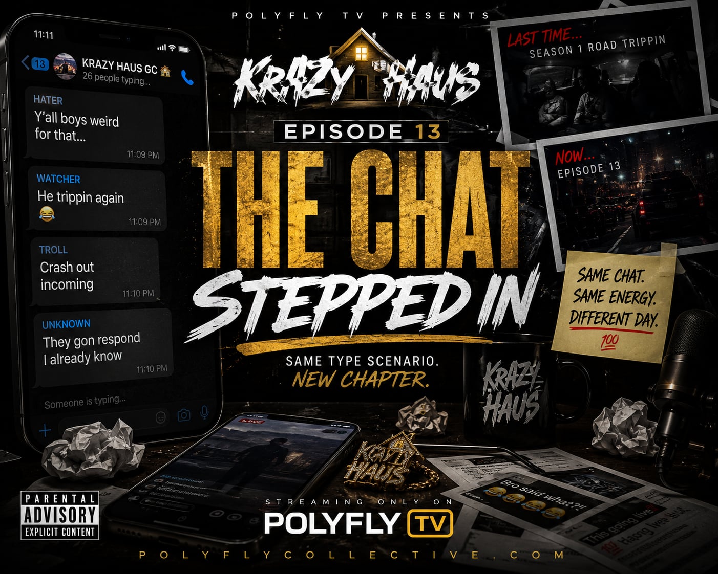 THE CHAT STEPPED IN | EP.  13 | KRAZY HAUS | KROSS KOUNTRYVERSY
