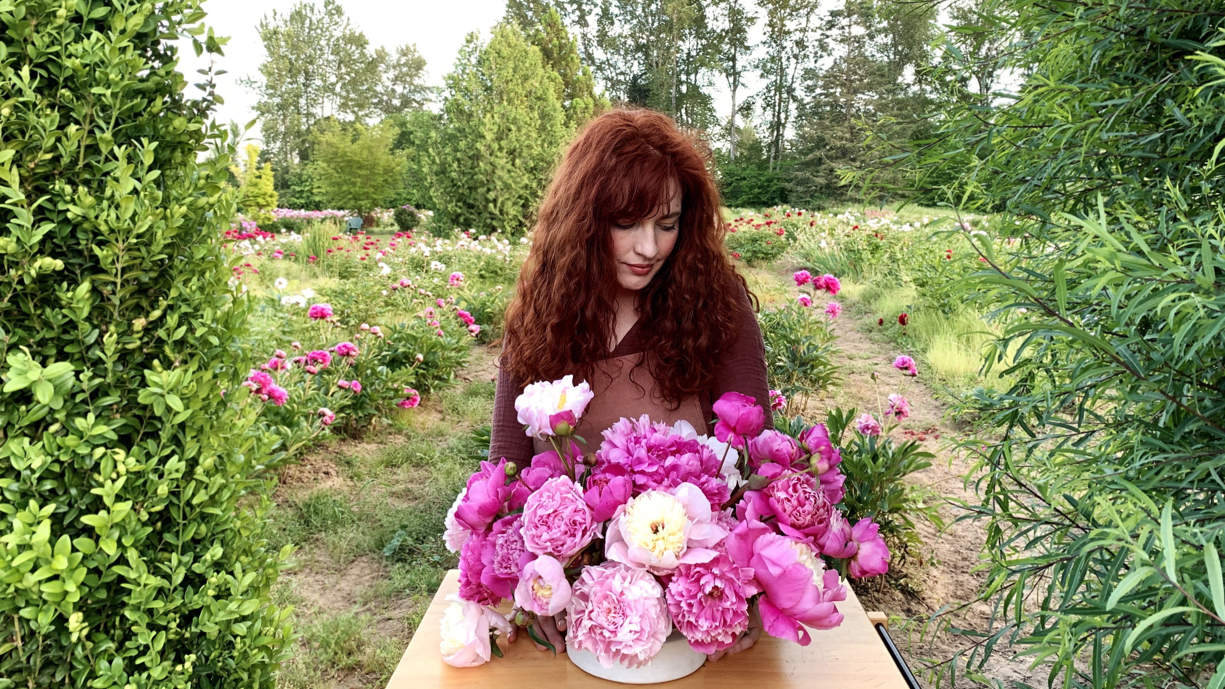 Lesson: Peony Centerpiece