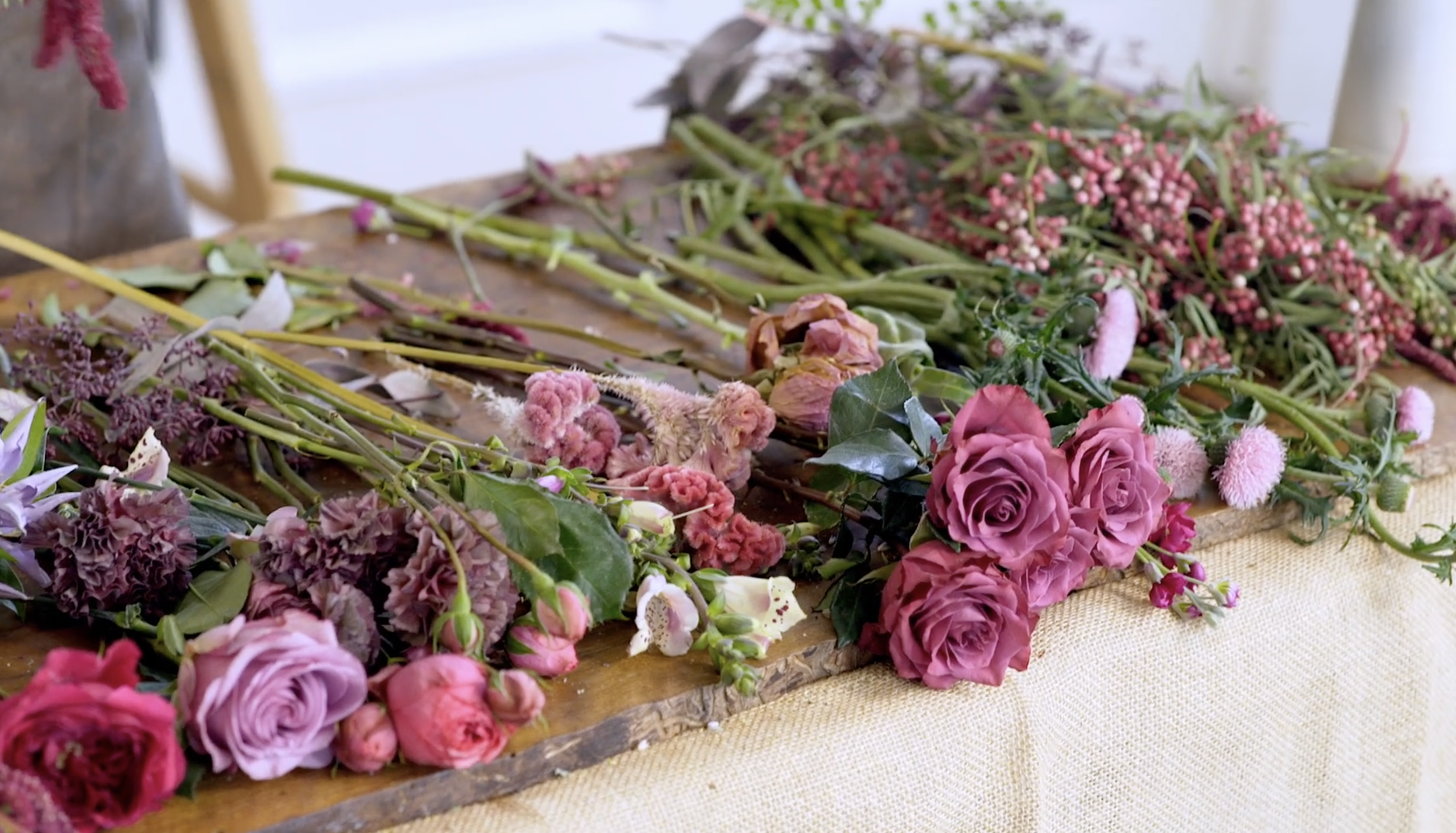 Lesson: Whimsical Cascading Bouquet