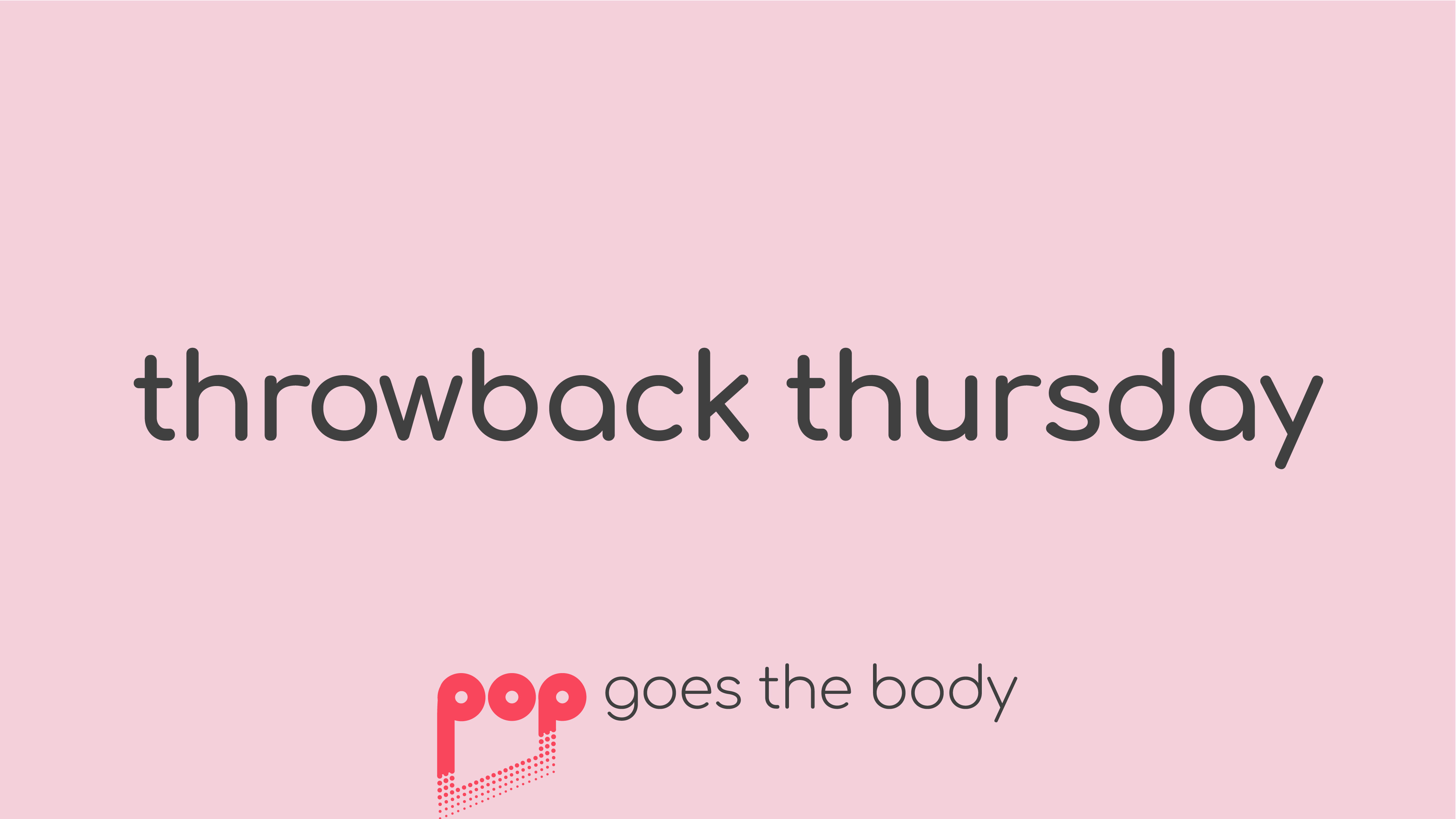 March: Throwback Thursday