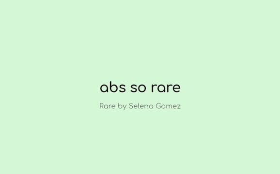 Abs So Rare