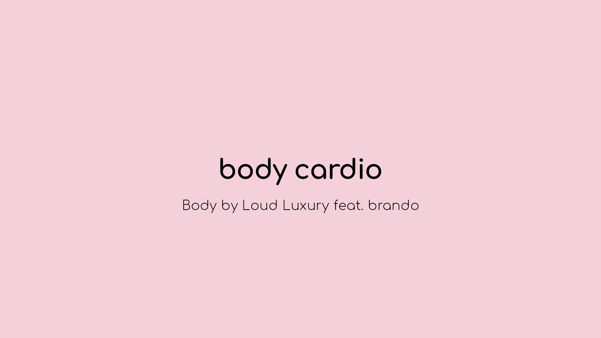 body cardio