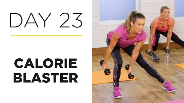 Day 23: 20-Minute Calorie Blaster