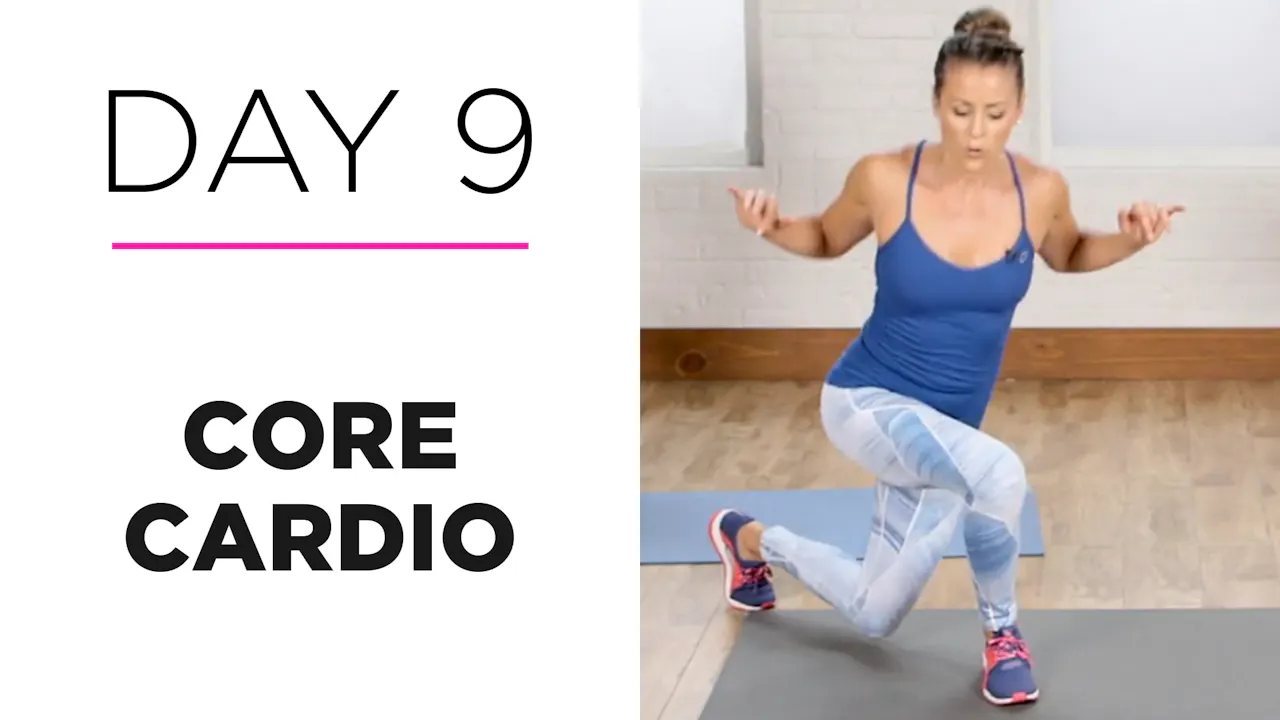 Day 9: 15-Minute Core Cardio - POPSUGAR Fitness