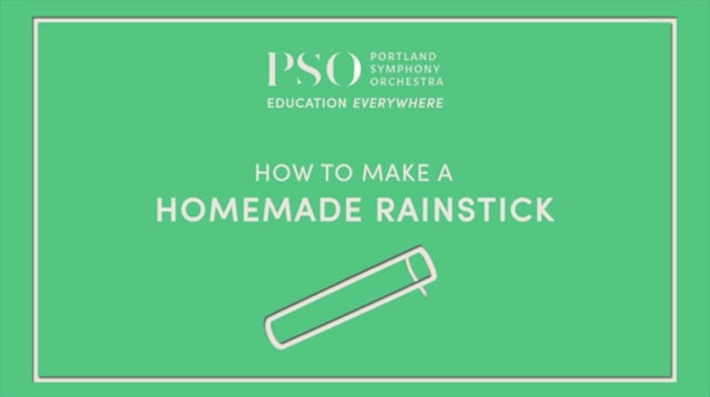 How to Make a Homemade Rain Stick