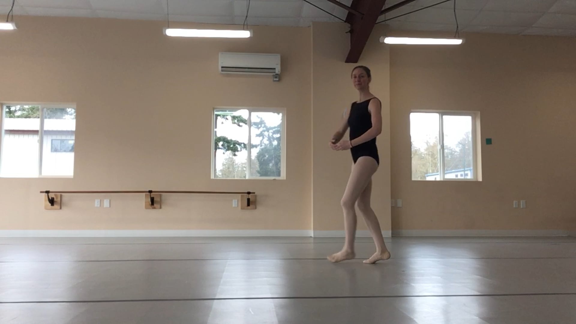 Adagio in centre
