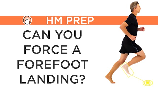 Can you Force a Forefoot Landing?