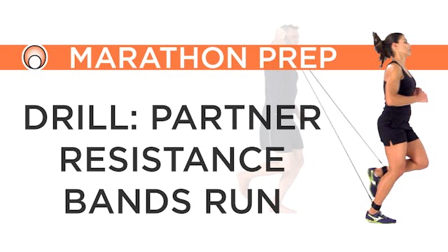 Drill: Partner Resistance Bands Run