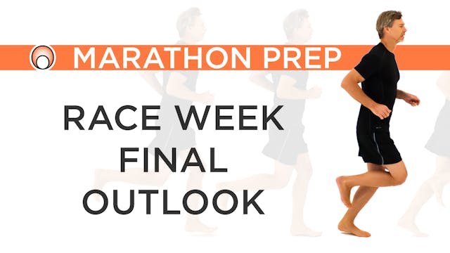 Race Week - Final Outlook
