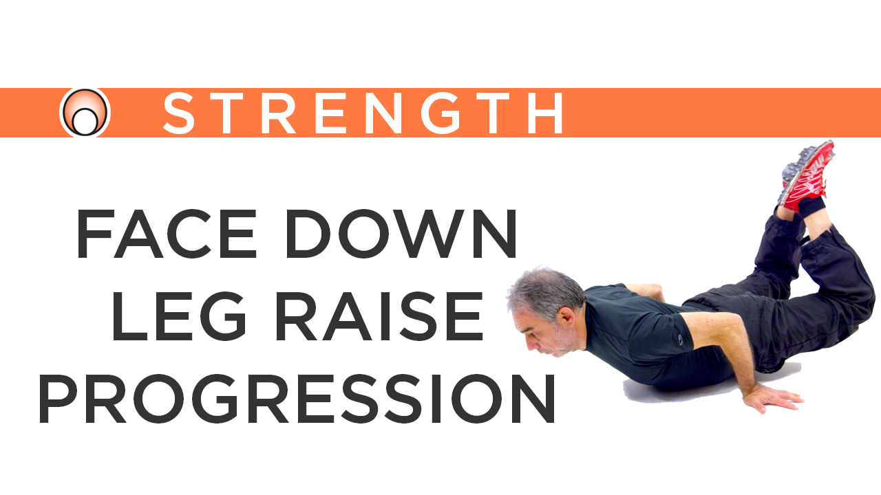 Face Down Leg Raise Progression