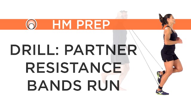 Drill: Partner Resistance Bands Run