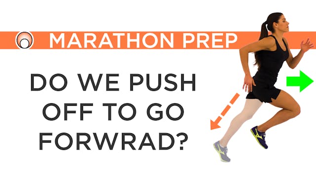 Do we Push Off to go Forward?