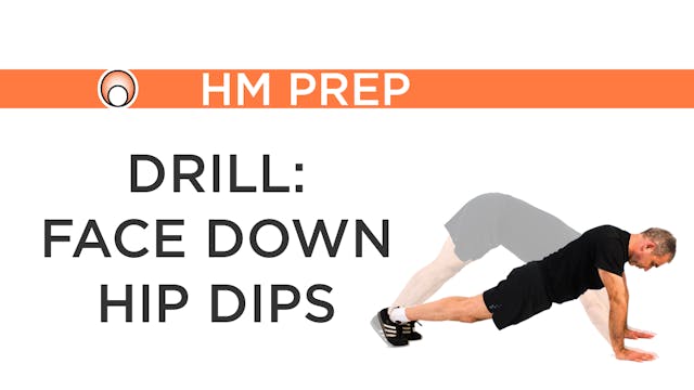 Drill: Face Down Hip Dips