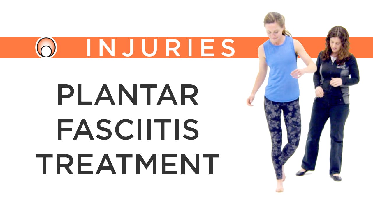 Plantar Fasciitis Treatment Pose Method