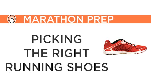 Picking the right Running Shoes