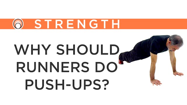 Why shoulder Runners do Push-Ups?