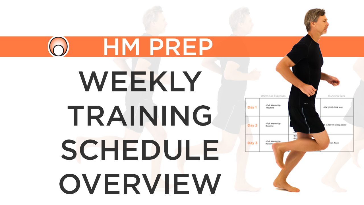 Weekly Training Schedule Overview