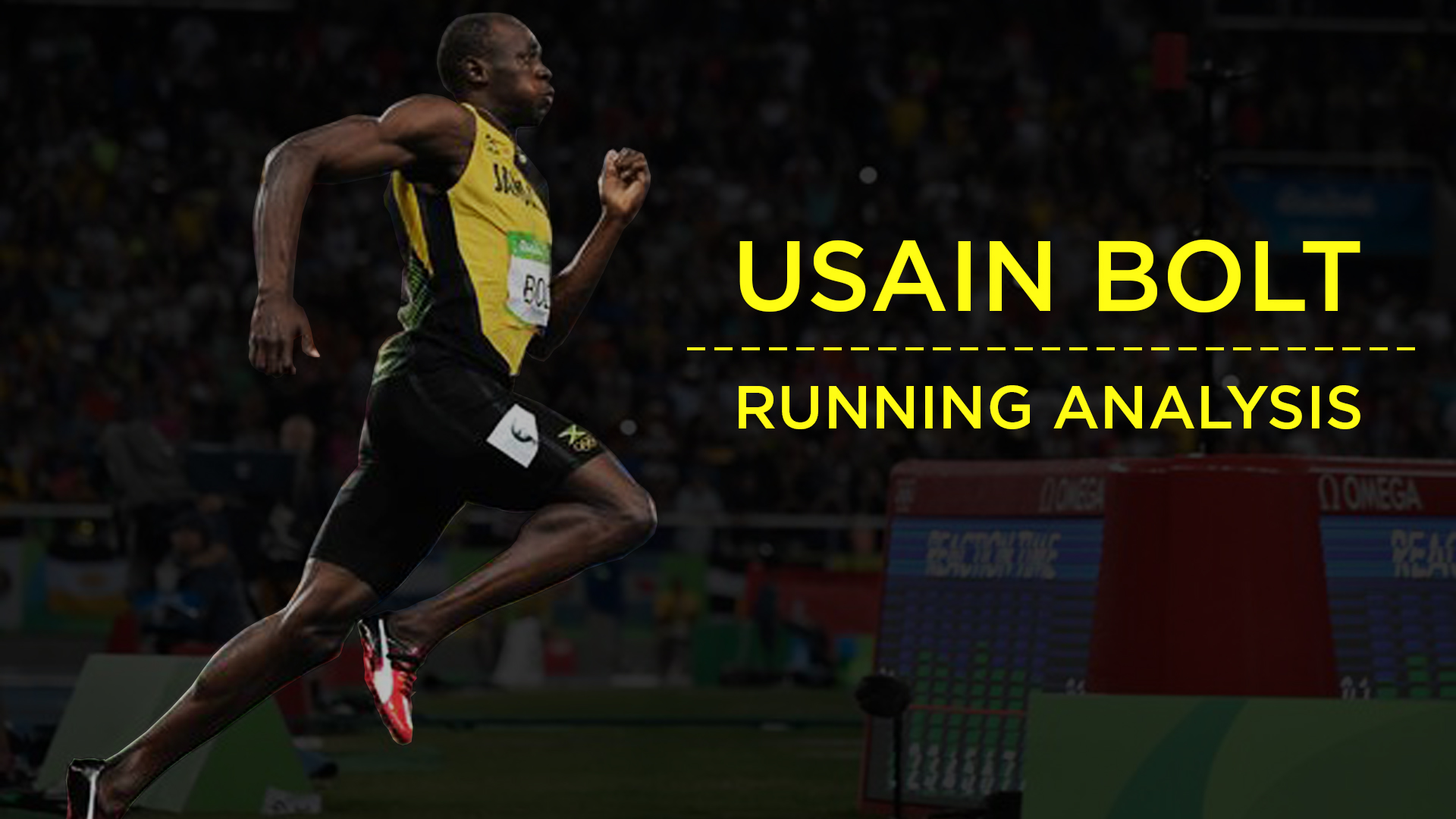 Usain Bolt Running Technique Analysis