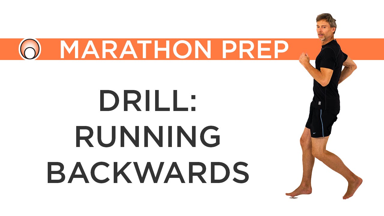 Drill Running Backwards Pose Method