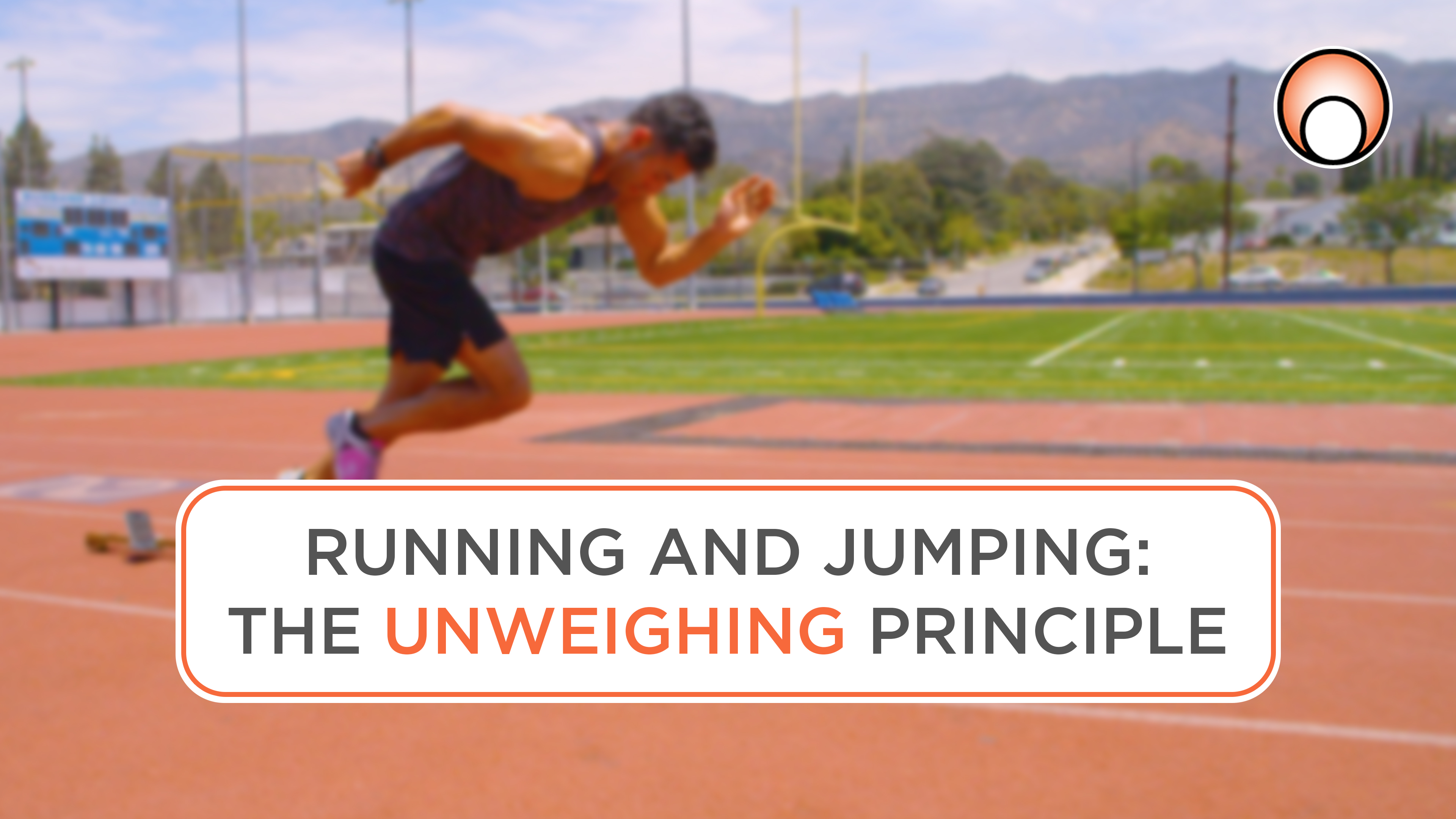 Running and Jumping - The Unweighing Principle