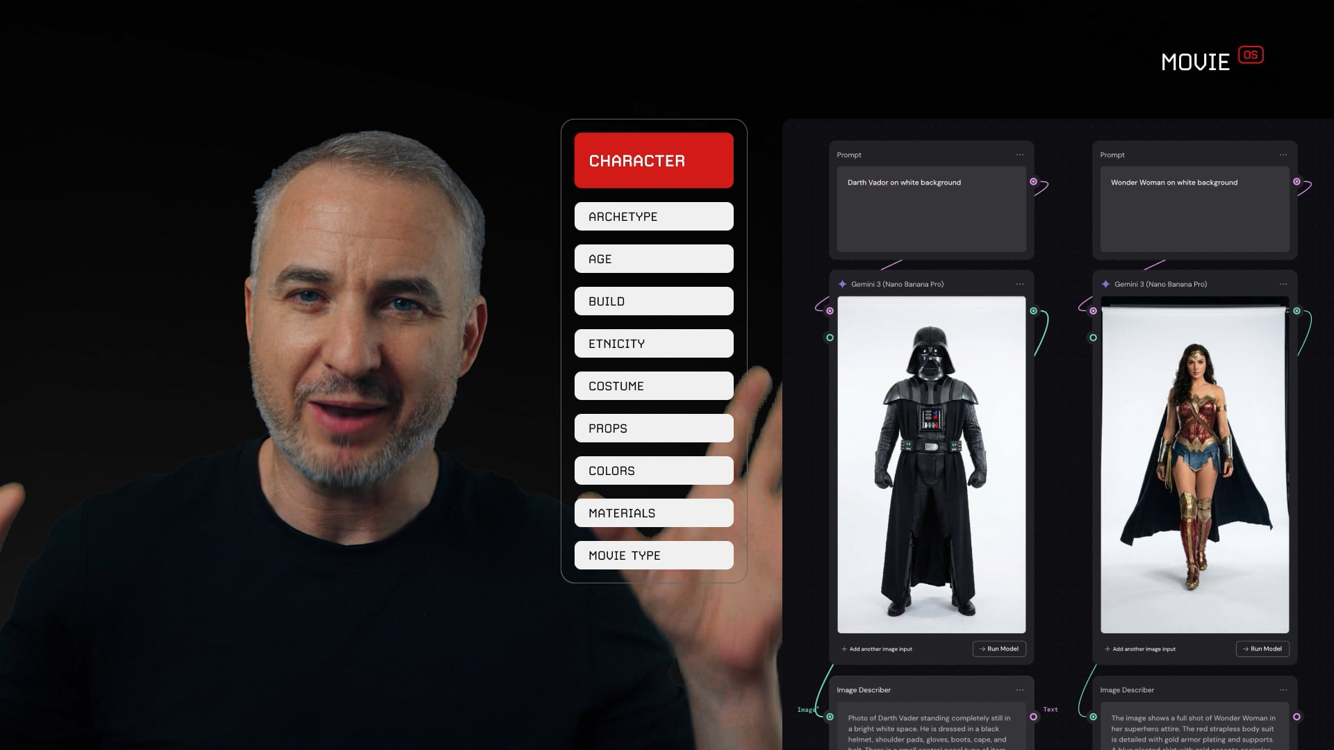 8 - Movie OS - Characters Intro