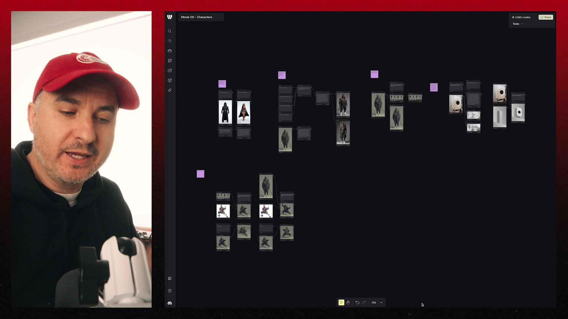 9 - Movie OS - Character Workflows