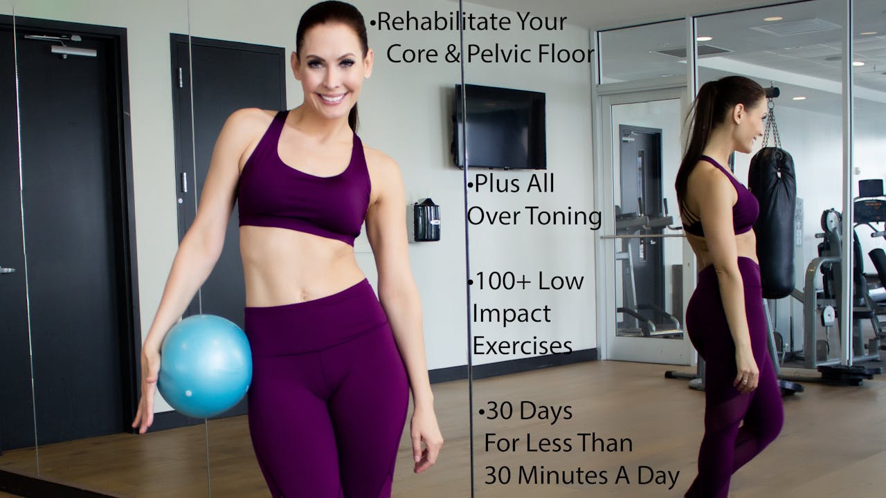 Low Impact Postpartum Core Rehab + All Over Toning