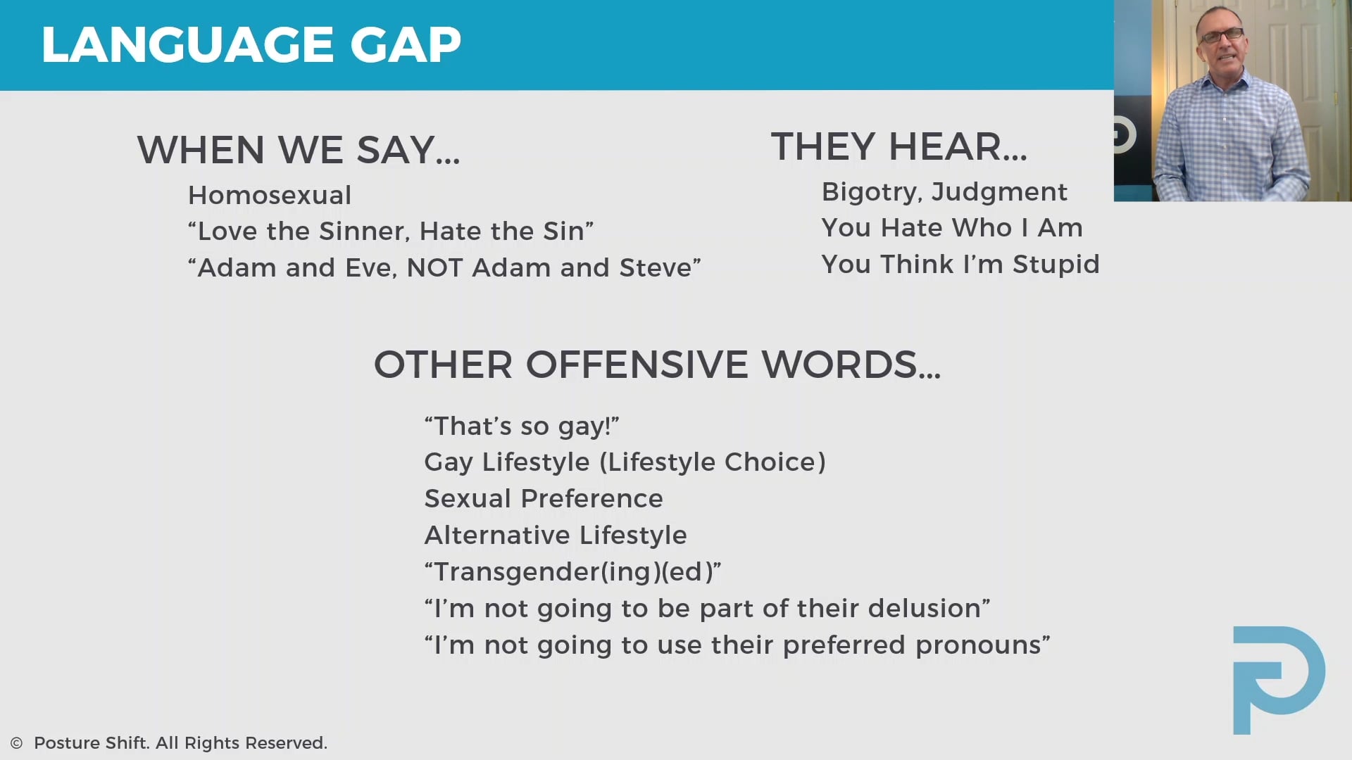 6) Thinking Like Missionaries | LGBT+ Language