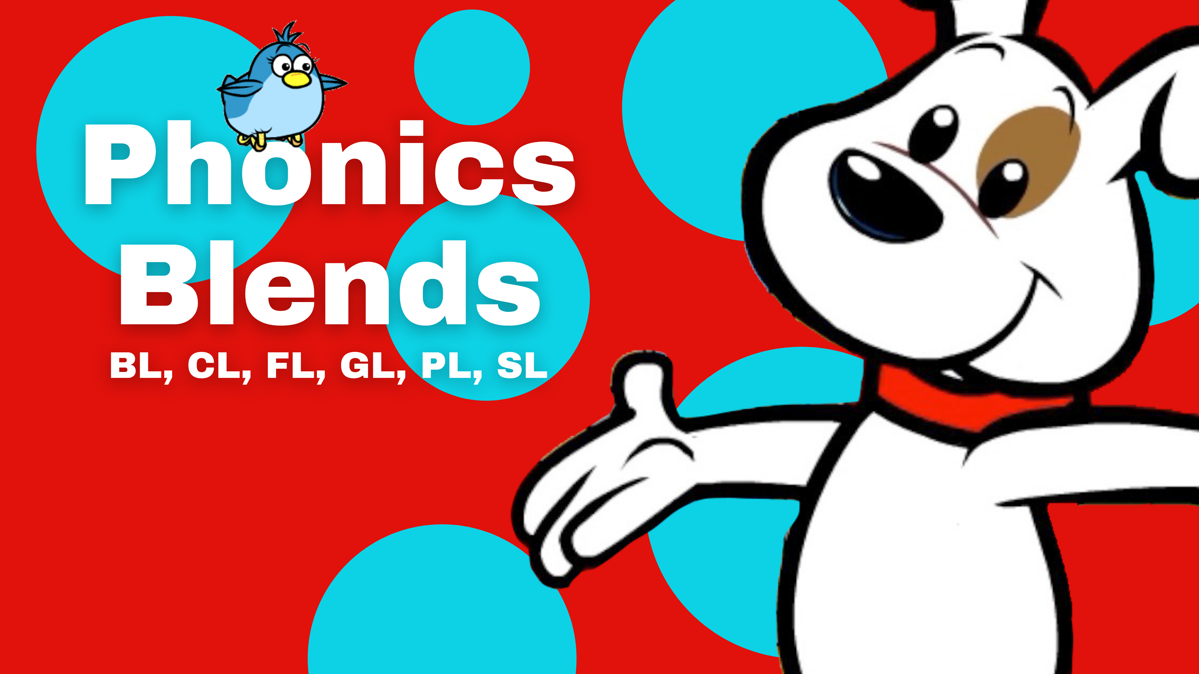 Phonics Blends for Kids: BL, CL, FL, GL, PL, SL