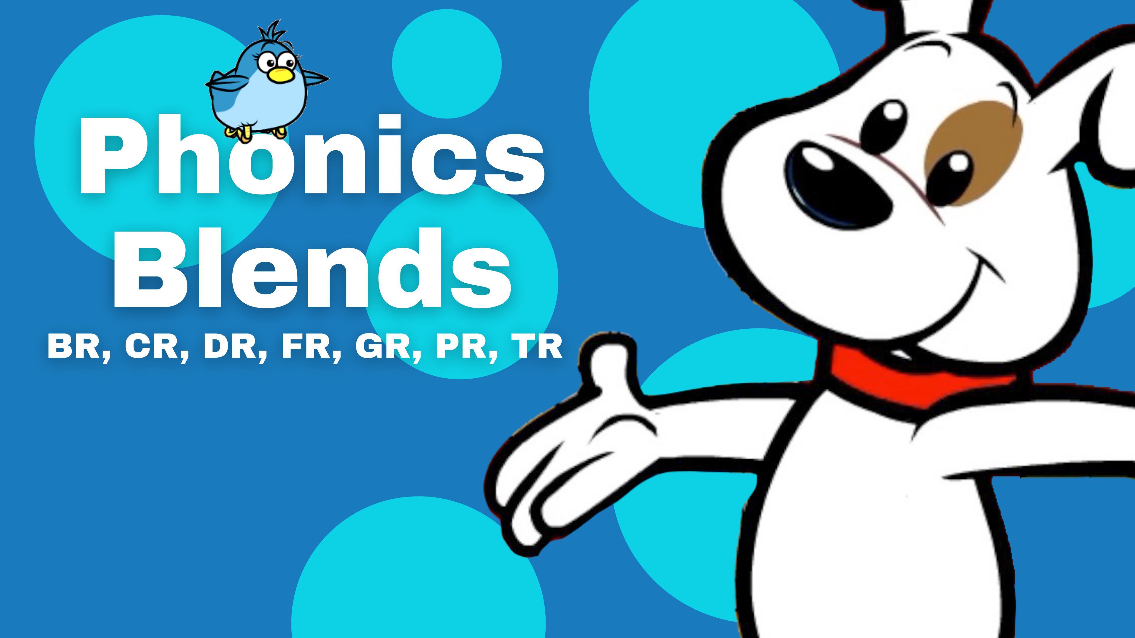 Phonics Blends for Kids: BR, CR, DR, FR, GR, PR, TR