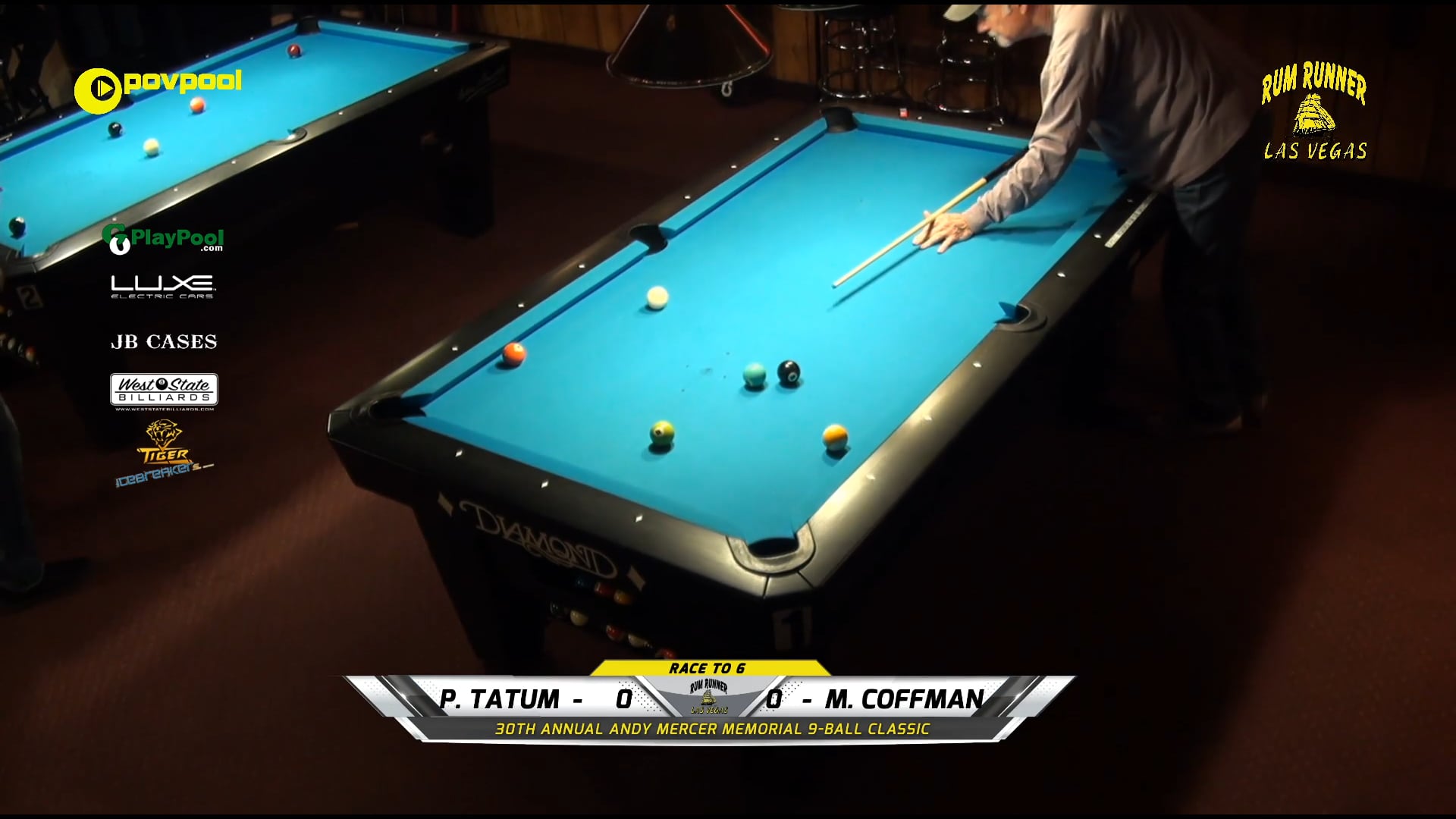 #4 Andy Mercer 9-Ball - Phil TATUM vs Mary COFFMAN / 2020