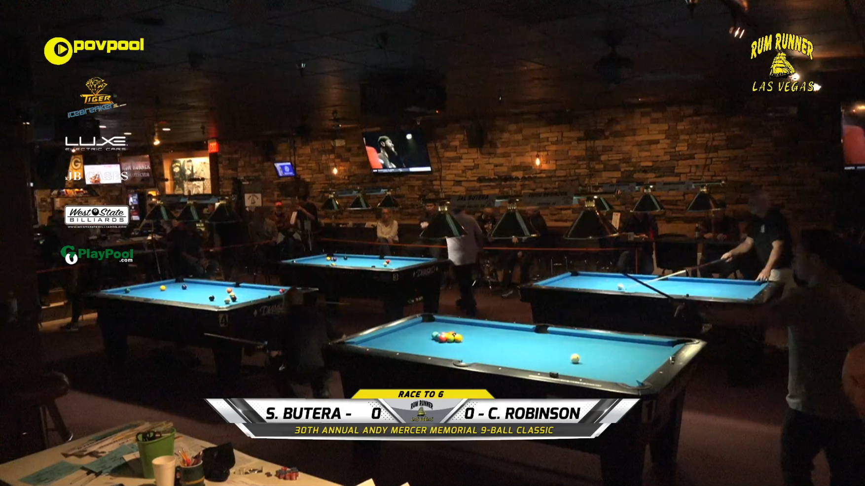 #2 - Andy Mercer 9-Ball - Sal BUTERA vs Chris ROBINSON / 2020