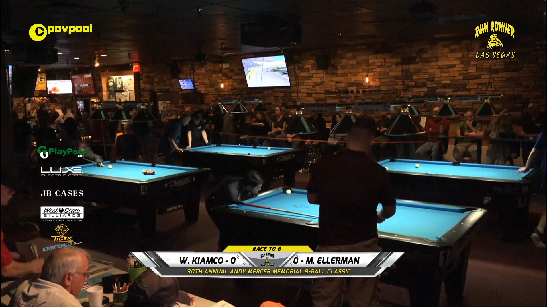 #18 - Andy Mercer 9-Ball - Warren KIAMCO vs Mitch ELLERMAN / 2020