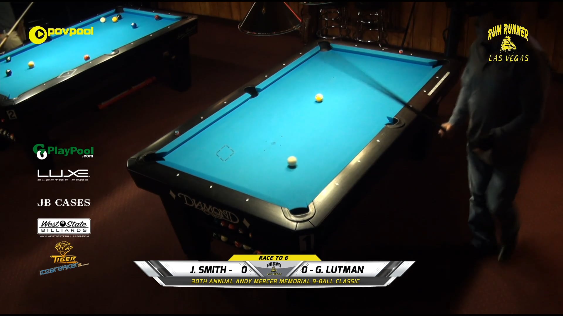 #10 Andy Mercer 9-Ball - Josh SMITH vs Gary LUTMAN / 2020