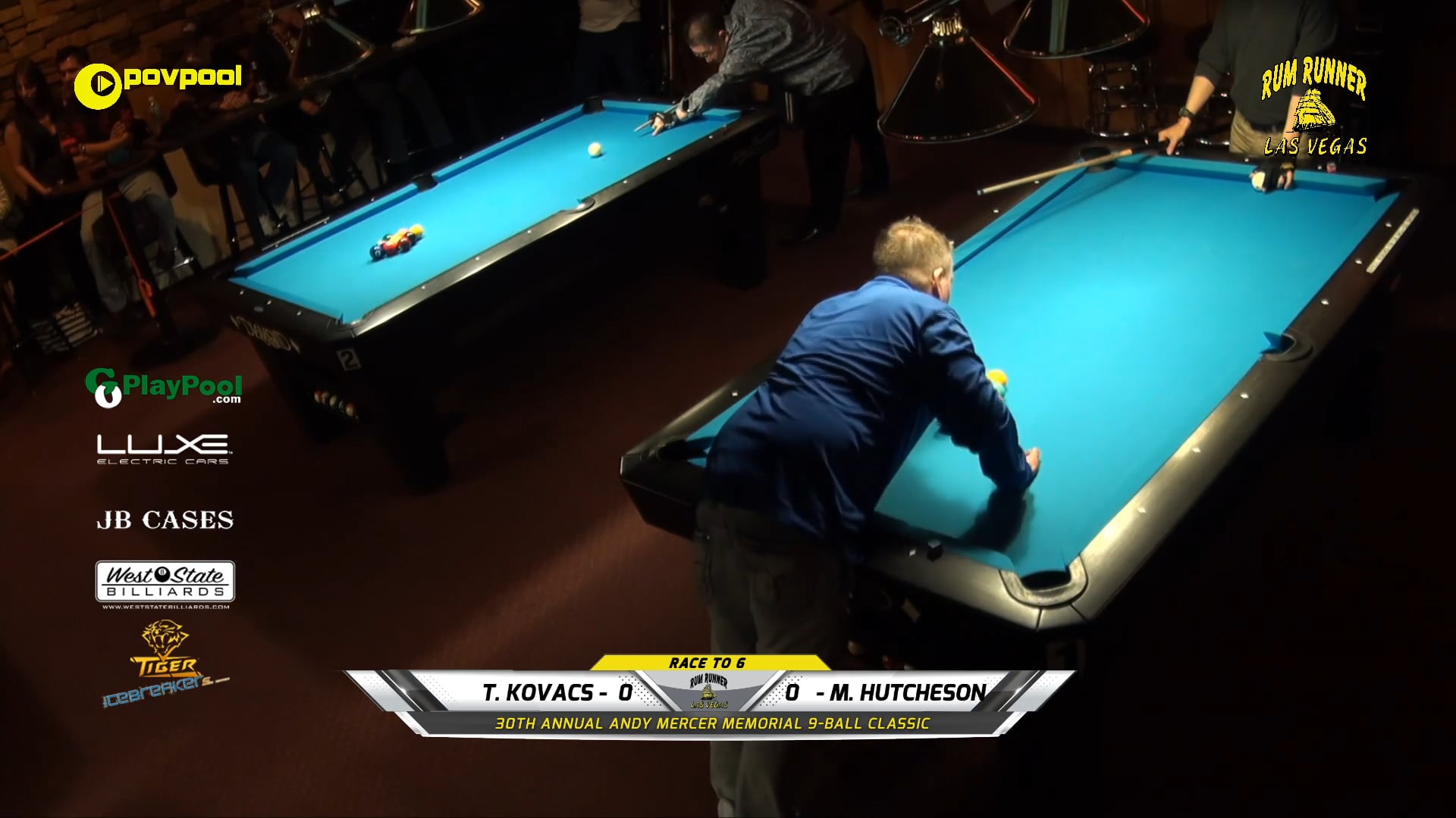 #12 Andy Mercer 9-Ball - Tim KOVACS vs Mike HUTCHESON / 2020