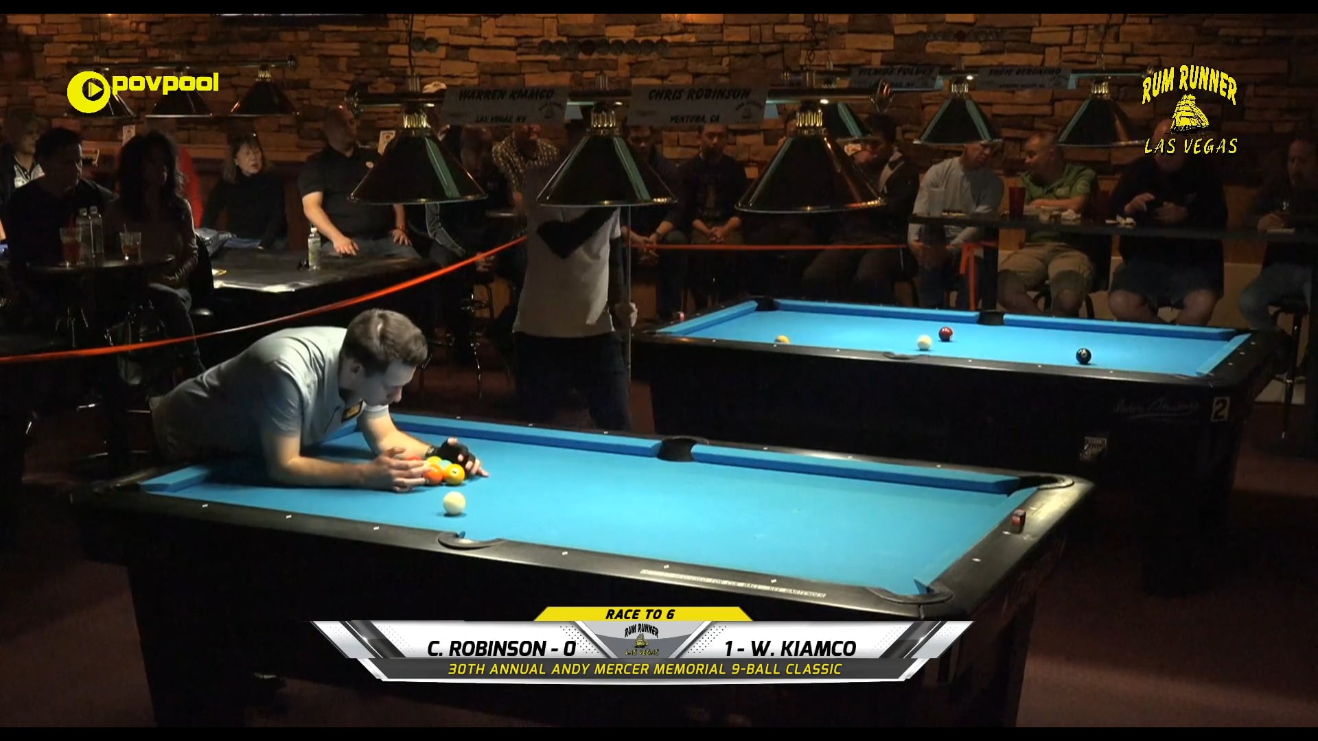 #22 Andy Mercer 9-Ball - Chris ROBINSON vs Warren KIAMCO / 2020