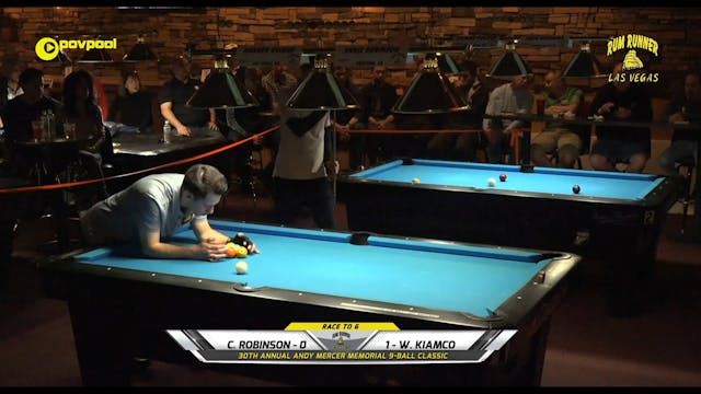 #22 Andy Mercer 9-Ball - Chris ROBINS...