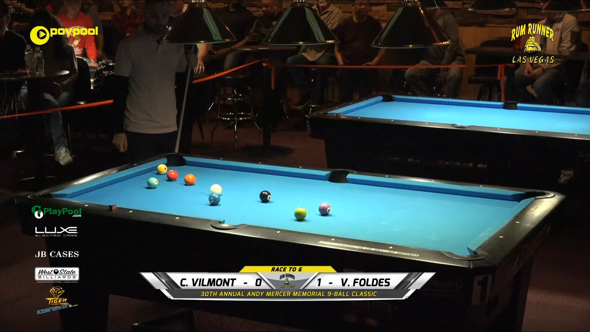 #26 - FINALS - Andy Mercer 9-Ball - Vilmos FOLDES vs Chad VILMOMT / 2020