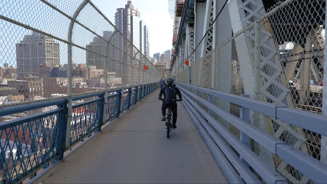 Manhattan Bridge Biking (1.5 miles)