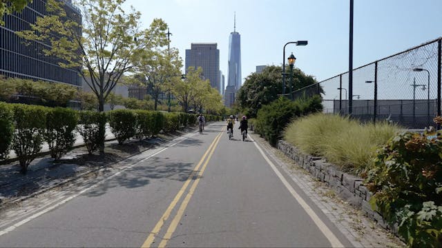 Hudson Greenway Biking - Part 3 (14.5...