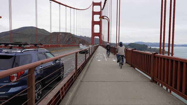 Golden Gate Bridge (2 miles)