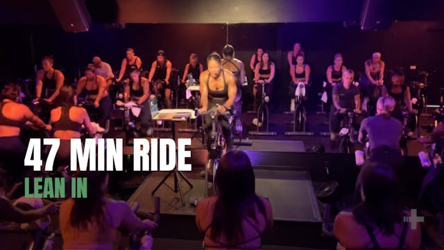 9.18 - 47 MIN RIDE w/ KRISTINA - LEAN...